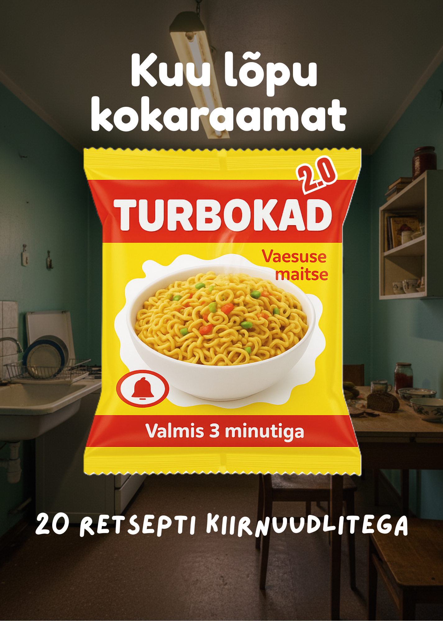 Kuu lõpu kokaraamat - 20 retsepti kiirnuudlitega