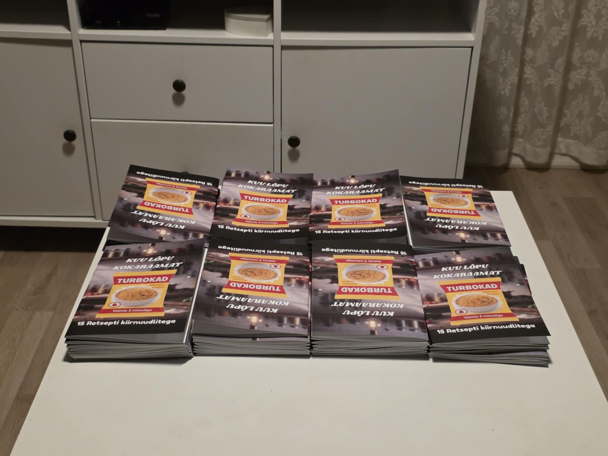 Kuu lõpu kokaraamat - 15 retsepti kiirnuudlitega